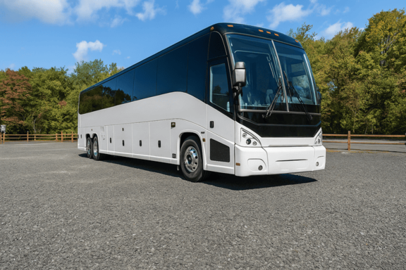 Bus Rental Company Hesperia 56 Passenger Charter Bus