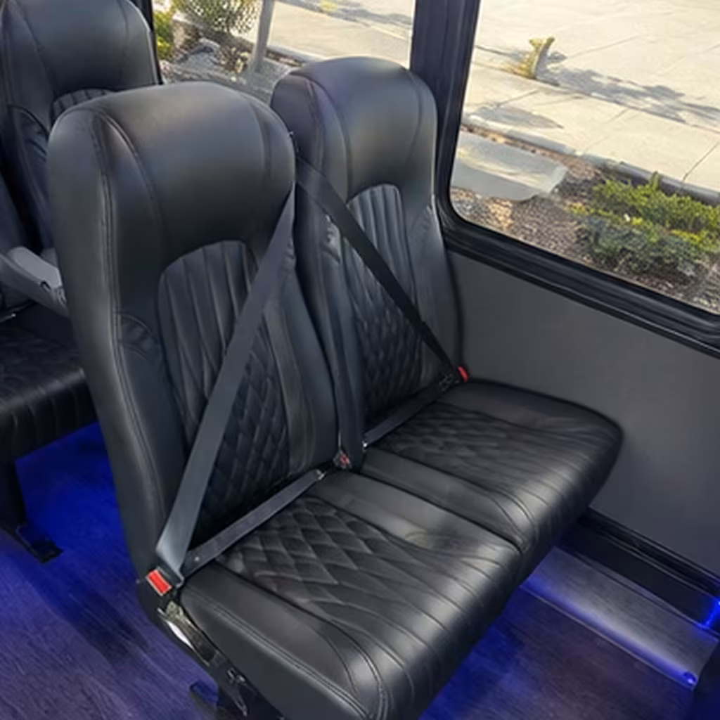 30 passenger minibus interior