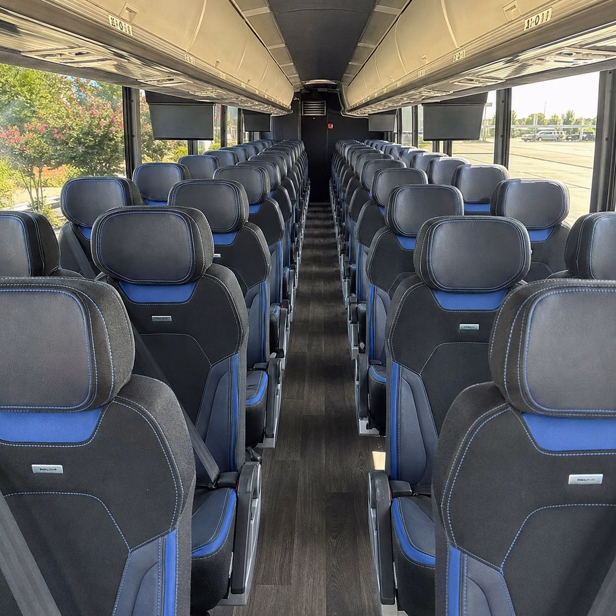 hesperia charter bus interior