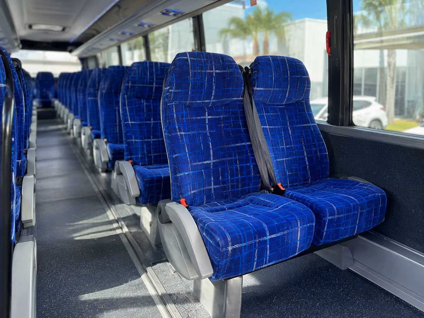 how distance and trip duration affect charter bus rental rates in hesperia