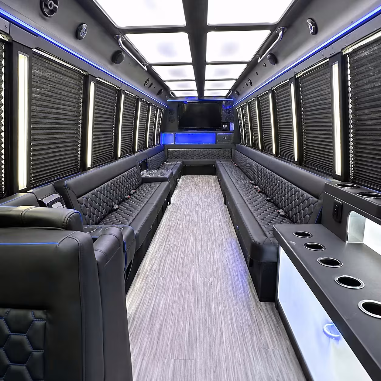 prom party bus rentals in hesperia for your whole group