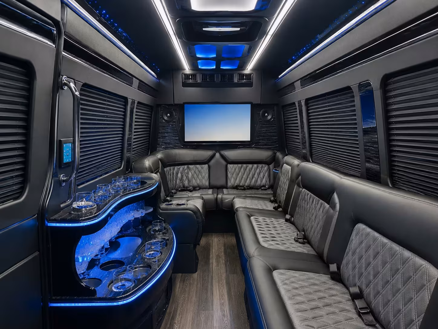 sprinter limousine inside