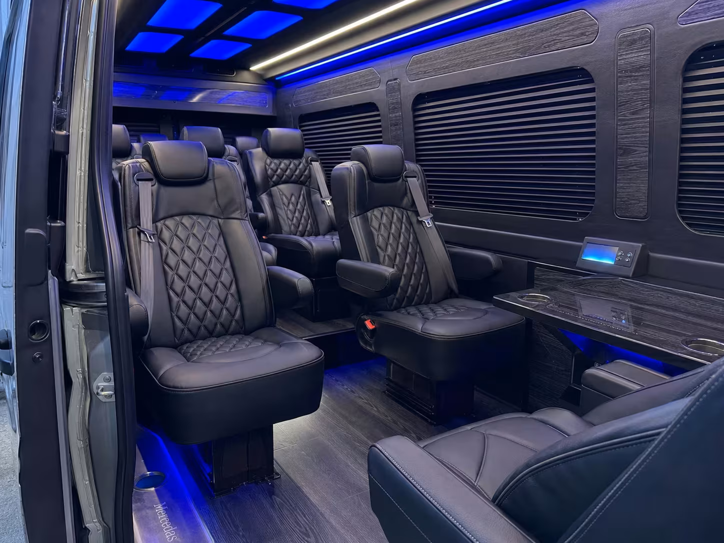 sprinter van transportation for groups and events across hesperia