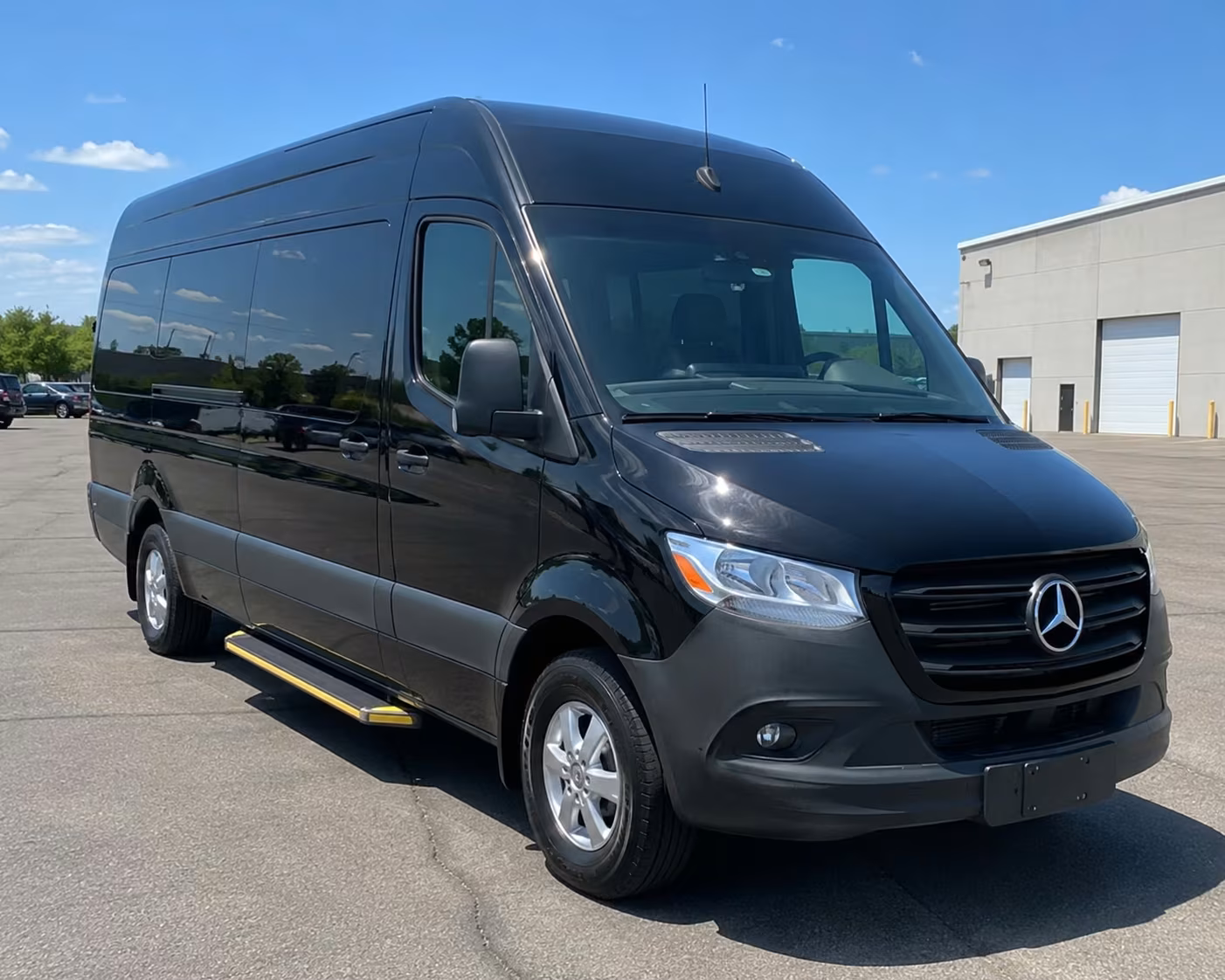 sprinter van with driver